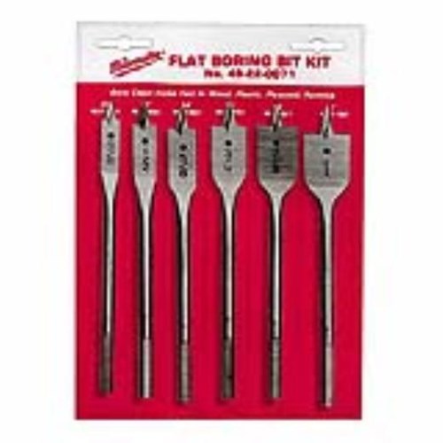 Milwaukee Flat Boring Bit Kit 49220071 Atlantic Hardware Supply