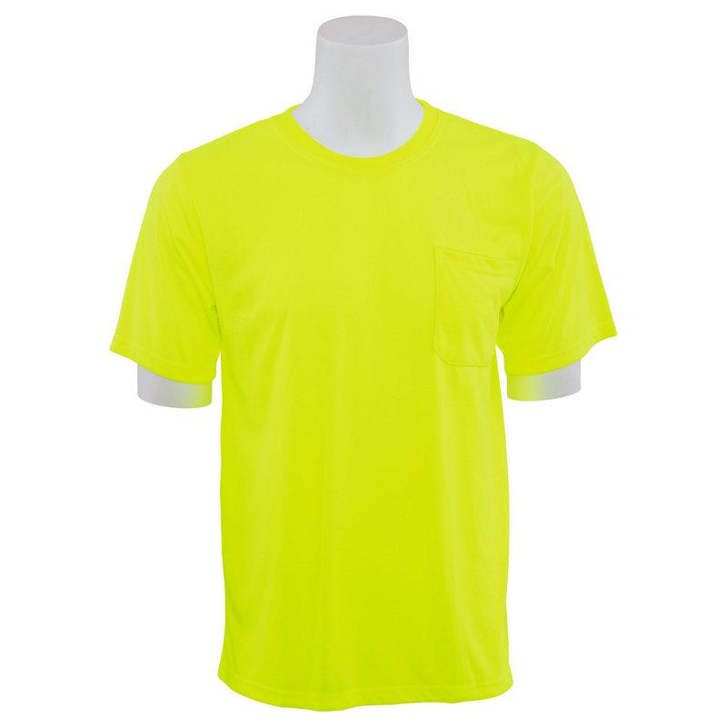 9601 Non ANSI Jersey Knit T-Shirt Short Sleeves Hi Viz Lime | Atlantic ...