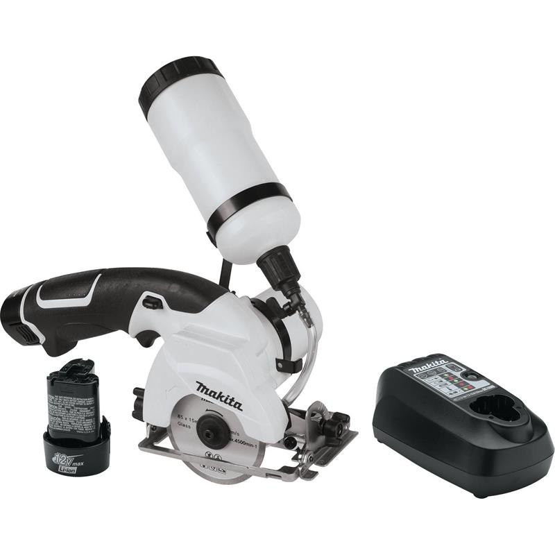 Makita cordless shop 12v tile saw